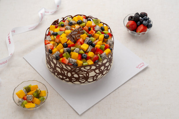 Chocolate Fruit Cake