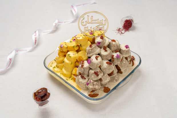 Date and Saffron Pudding from Yummy Bakes, Dubai