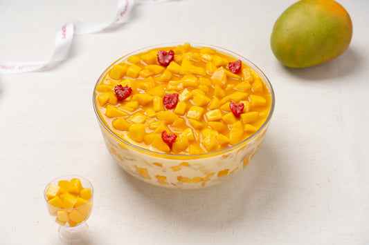 Mango Brulee Trifle from Yummy Bakes, Dubai