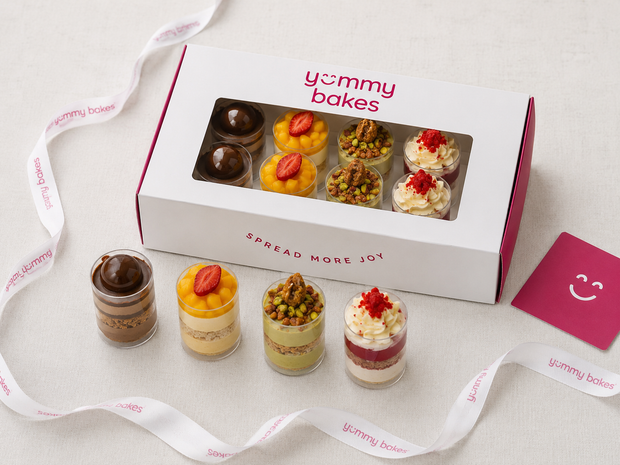 Box of 12 assorted cups