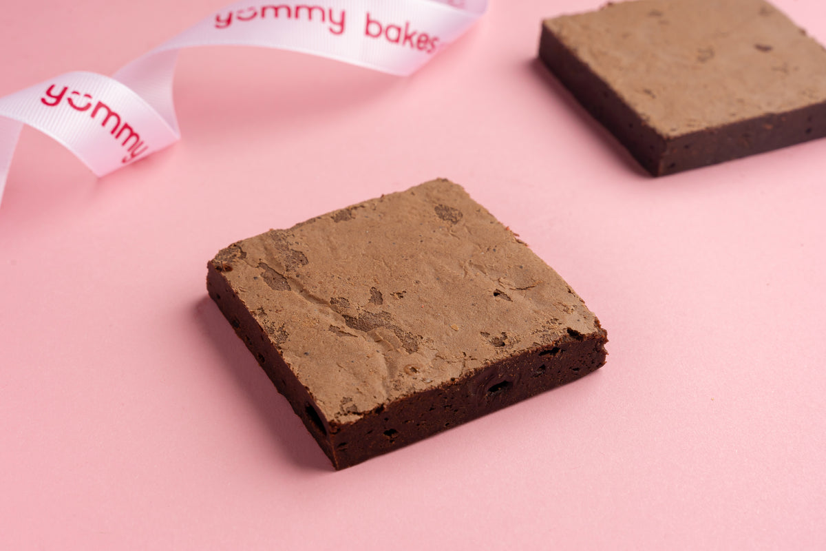 Classic chocolate brownie