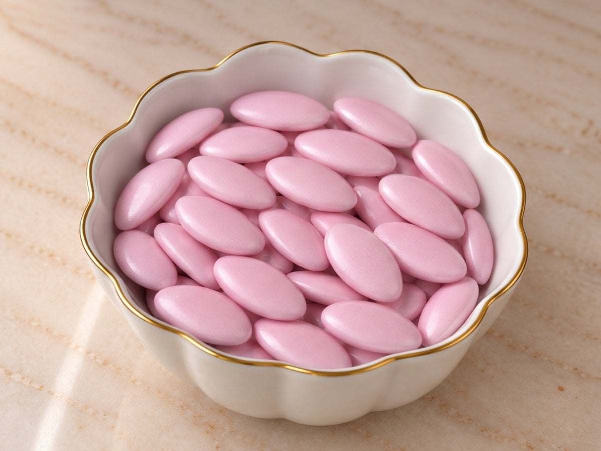 Light pink dragee
